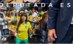 Fabiana Bolsonaro em evento