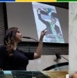 Fabiana Bolsonaro no plenário